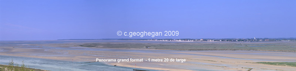 Panorama de la baie de somme