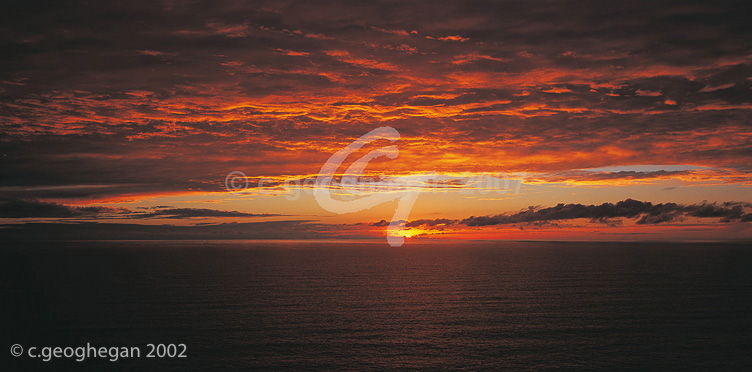 Evening Fire, Atlantic Coast