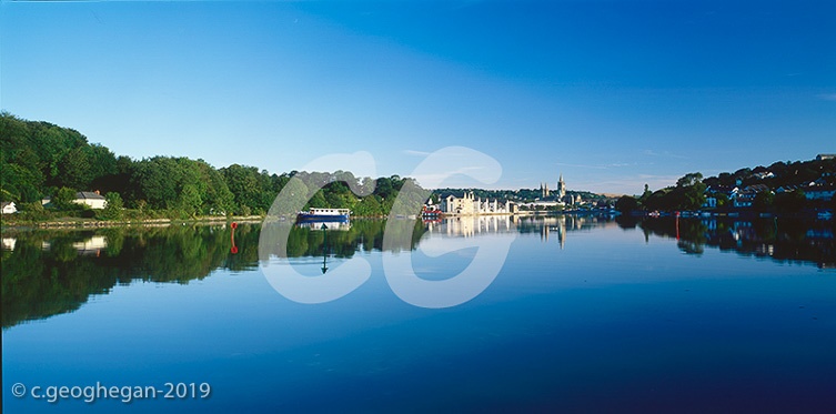 Summer, and a A Morning High Tide on the Truro River