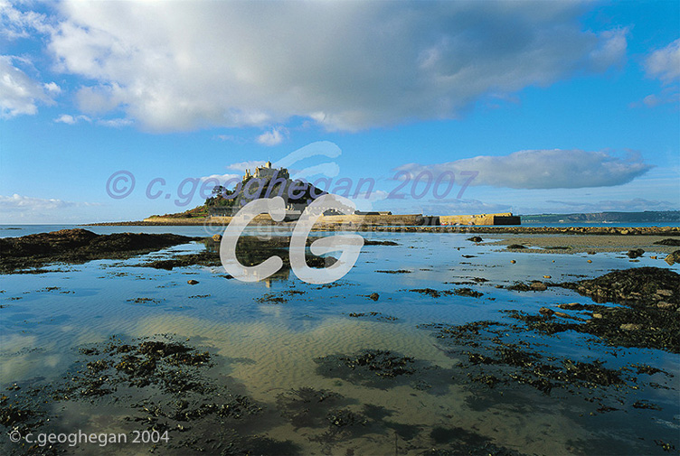 St Michael's Mount, incoming tide