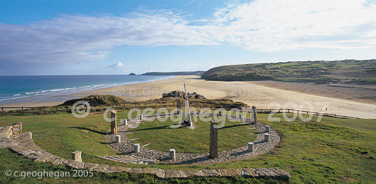 Sun Time, A Cornish Sundial at Perranporth