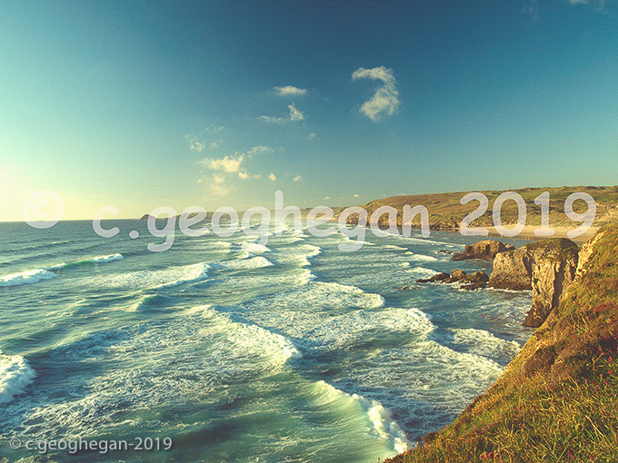 Rough Seas at Perranporth