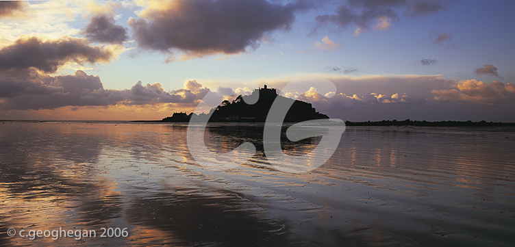 Pastel Palette, St Michaels Mount , Cornwall
