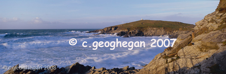 Evening surf at Towan Head