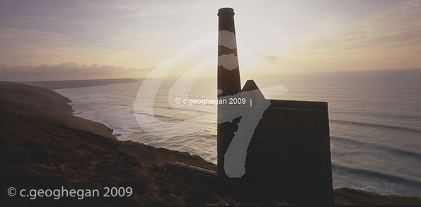 Evening Swell at Wheal Coates