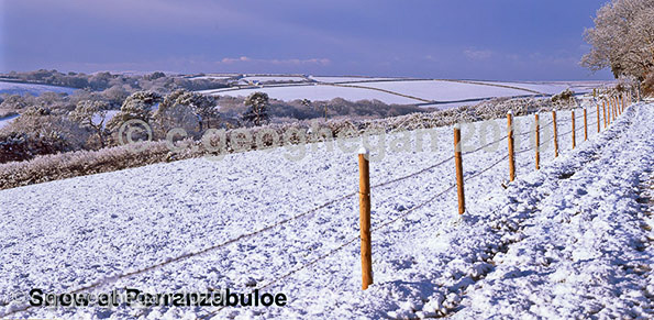 Snow at Perranzabuloe